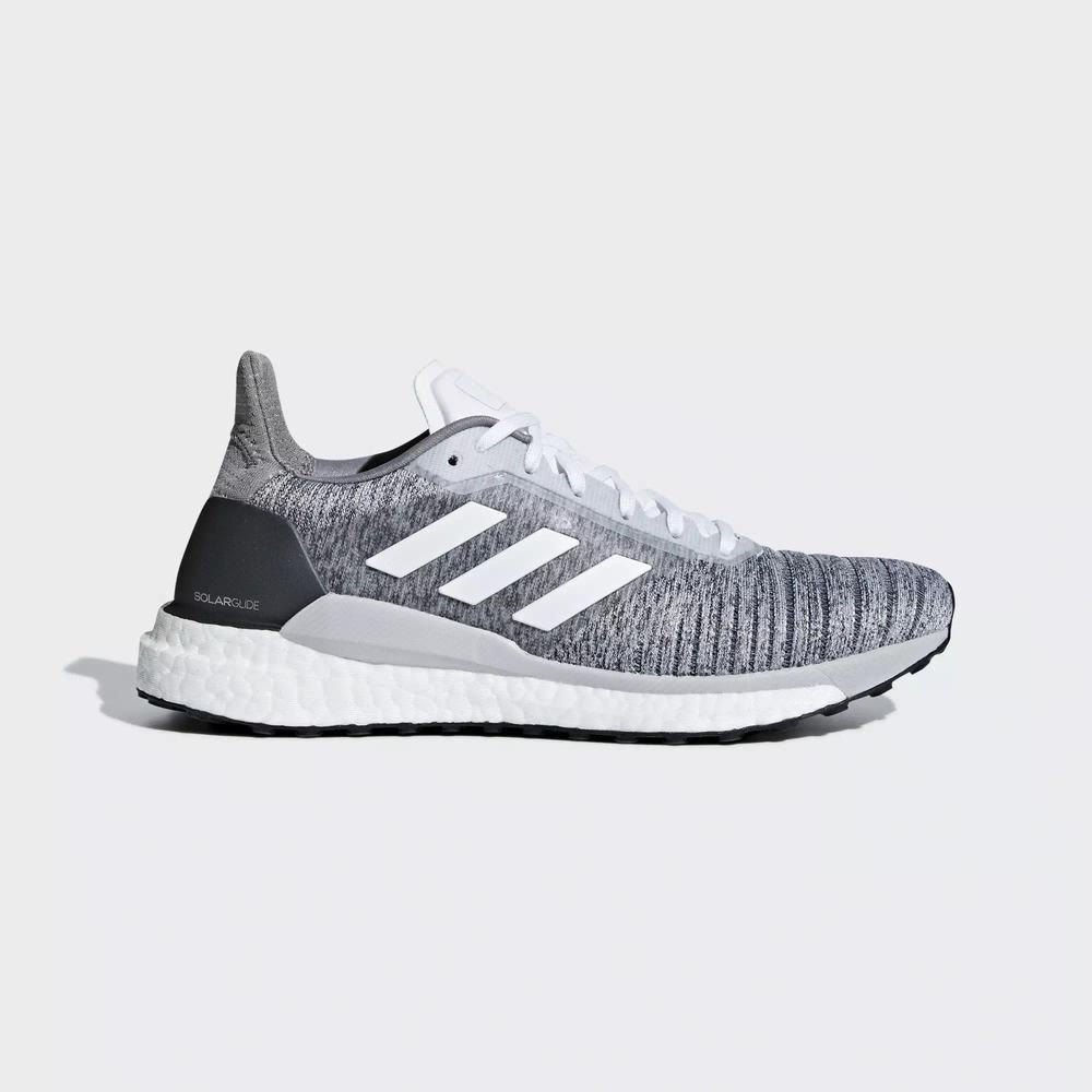 Adidas Solar Glide Tenis Para Correr Blancos Para Mujer (MX-80835)